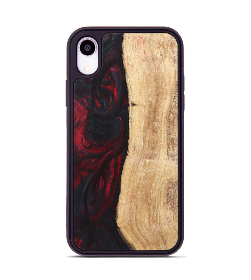 iPhone Xr Wood Phone Case - Crew (Red, 725686)