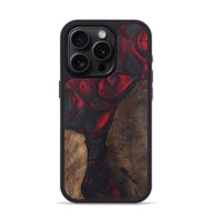 iPhone 15 Pro Wood Phone Case - Drake (Red, 725687)