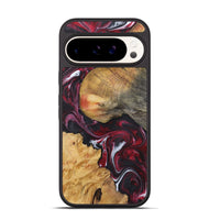 Pixel 9 Pro Wood Phone Case - Peter (Red, 725690)