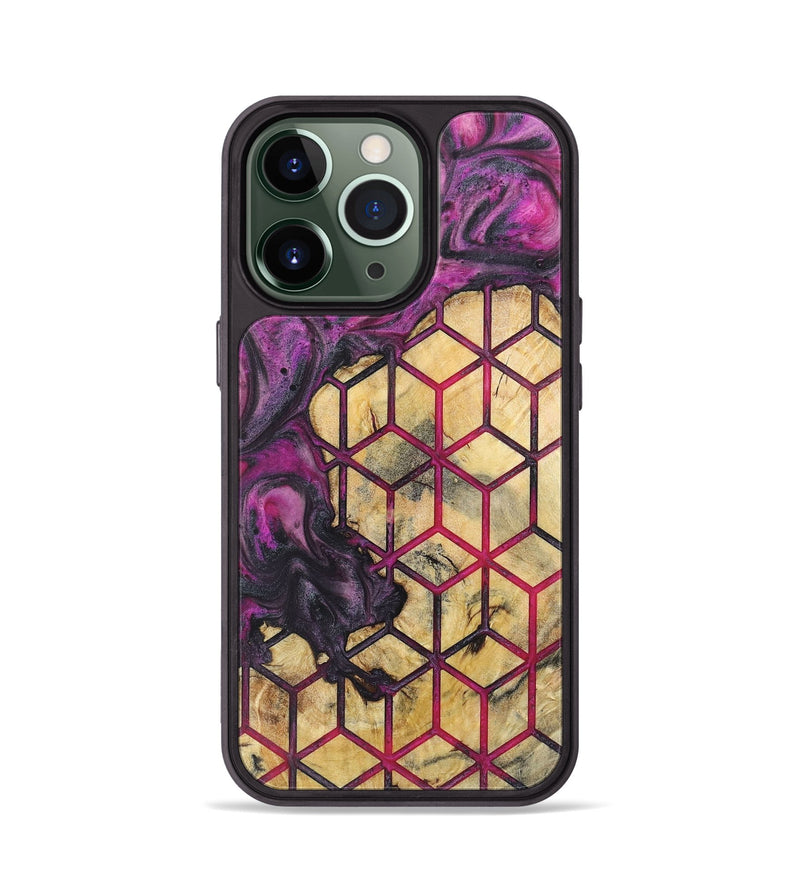 iPhone 13 Pro Wood Phone Case - Sharyn (Pattern, 725693)