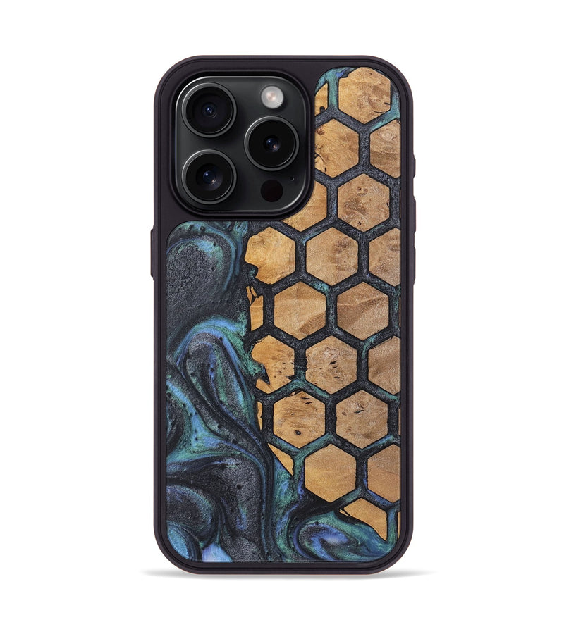 iPhone 15 Pro Wood Phone Case - Harold (Pattern, 725708)