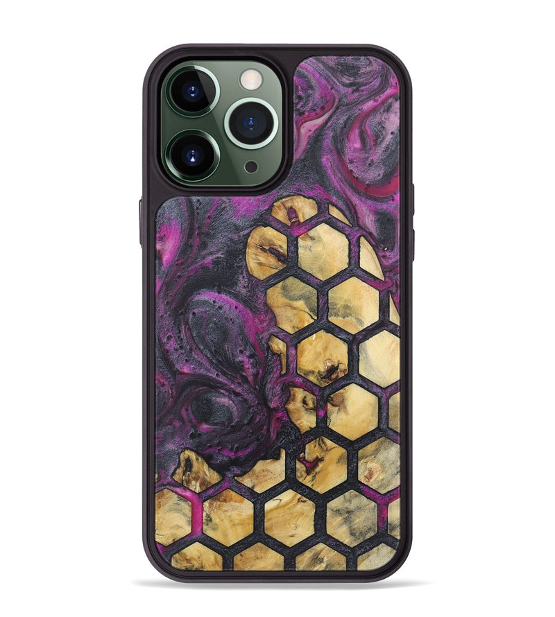 iPhone 13 Pro Max Wood Phone Case - James (Pattern, 725711)