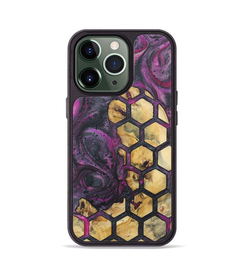 iPhone 13 Pro Wood Phone Case - James (Pattern, 725711)