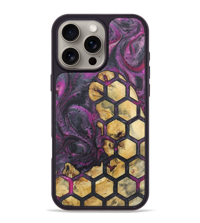 iPhone 16 Pro Max Wood Phone Case - James (Pattern, 725711)