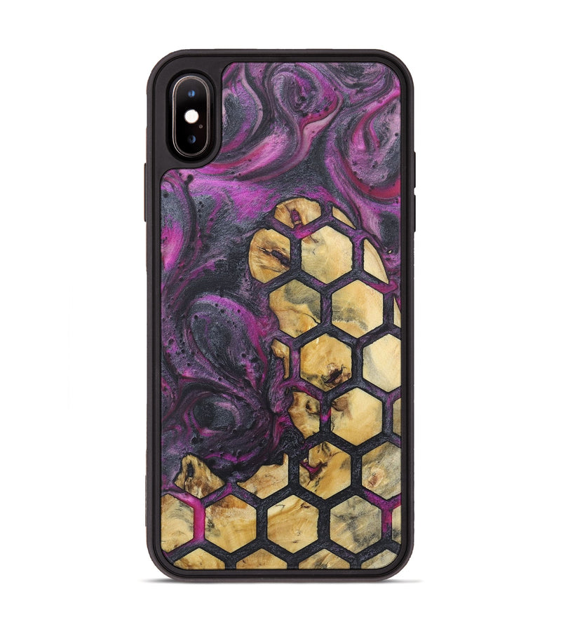 iPhone Xs Max Wood Phone Case - James (Pattern, 725711)