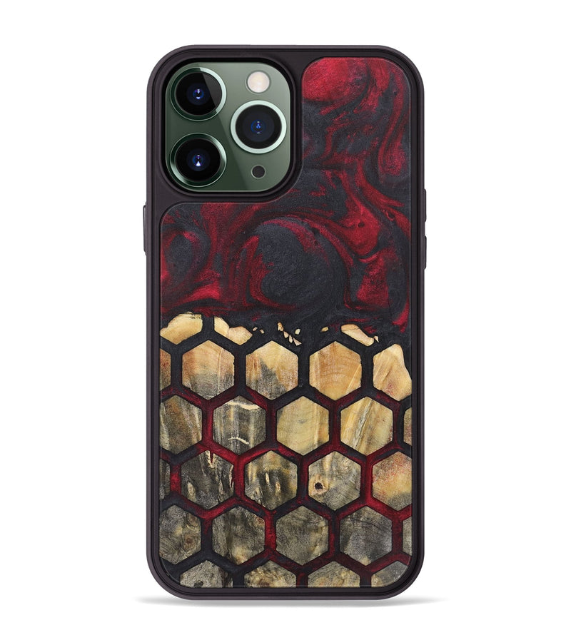 iPhone 13 Pro Max Wood Phone Case - Charlene (Pattern, 725713)