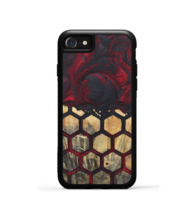 iPhone SE Wood Phone Case - Charlene (Pattern, 725713)