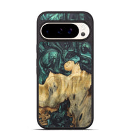 Pixel 9 Pro Wood Phone Case - Cindy (Green, 725724)