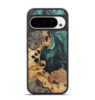 Pixel 9 Pro Wood Phone Case - Romeo (Green, 725726)