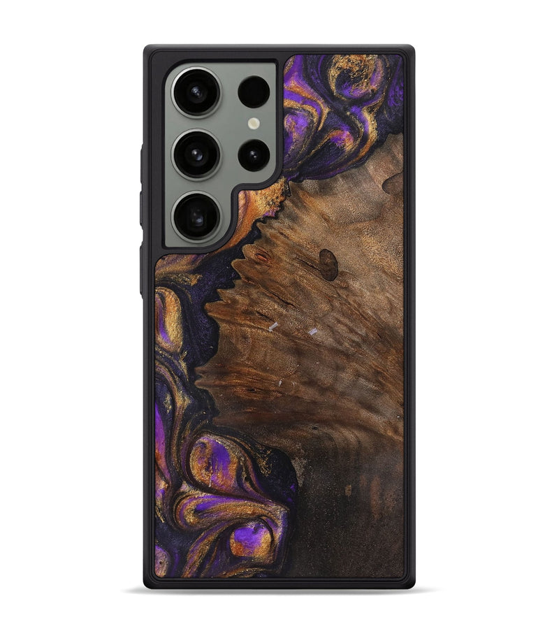 Galaxy S24 Ultra Wood Phone Case - Bentley (Purple, 725828)