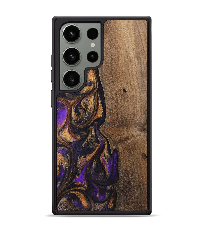 Galaxy S24 Ultra Wood Phone Case - Knox (Purple, 725852)