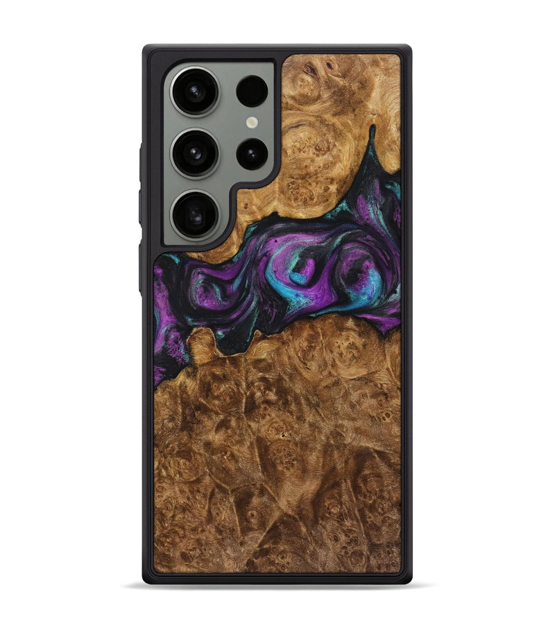 Galaxy S24 Ultra Wood Phone Case - Gage (Purple, 725865)