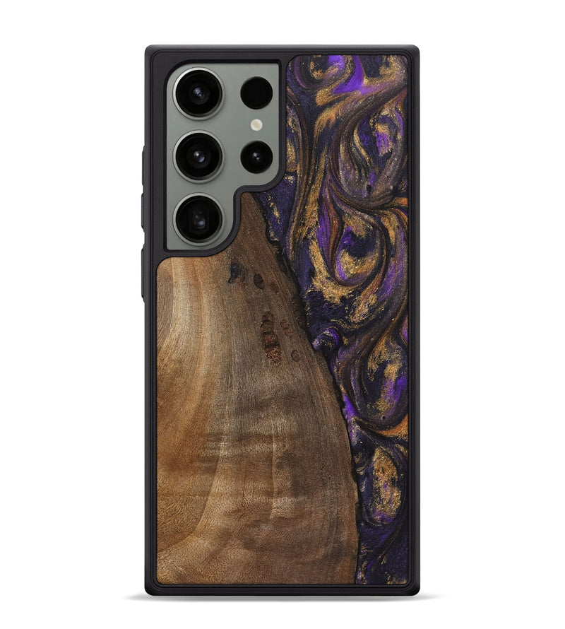 Galaxy S24 Ultra Wood Phone Case - Gloria (Purple, 725868)