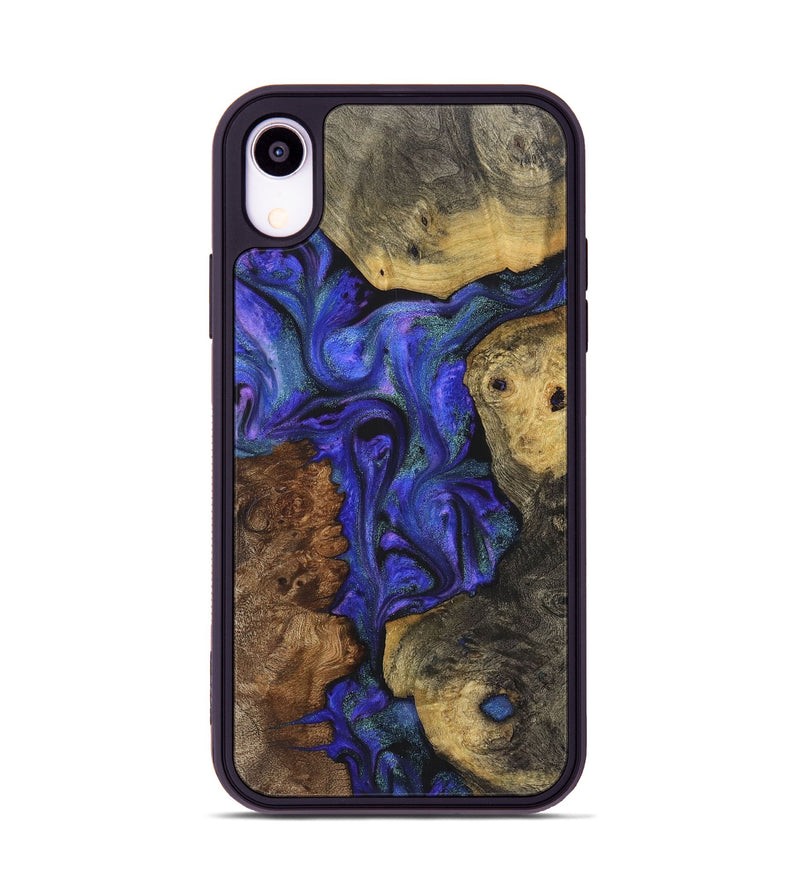 iPhone Xr Wood Phone Case - Shannon (Purple, 725871)