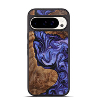 Pixel 9 Pro Wood Phone Case - Farrah (Purple, 725877)