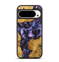 Pixel 9 Wood Phone Case - Melissa (Purple, 725886)