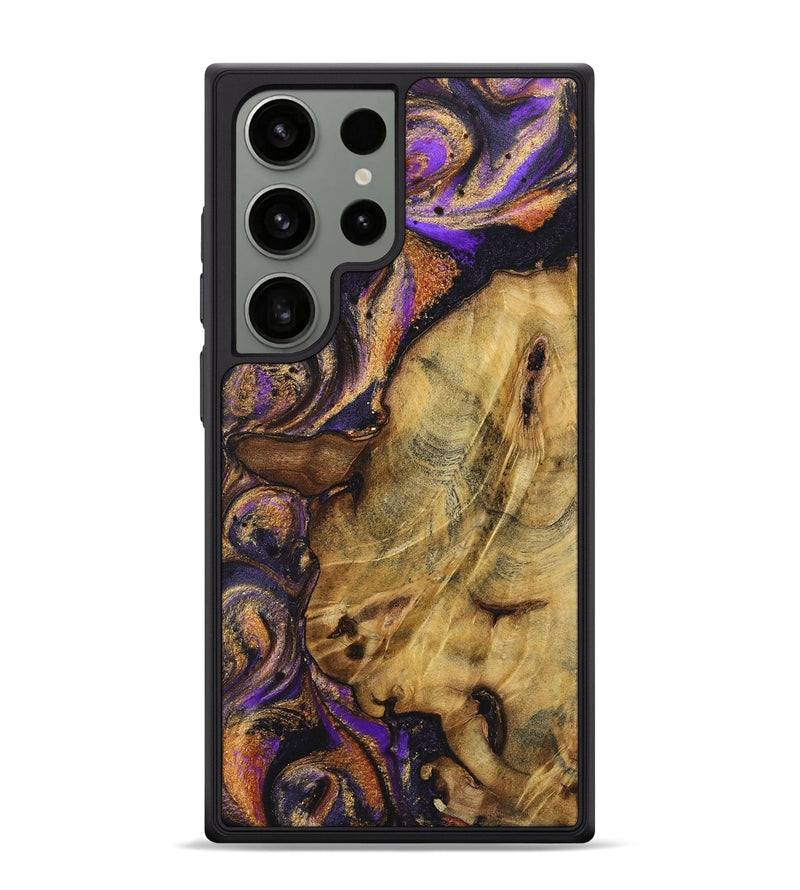 Galaxy S24 Ultra Wood Phone Case - Lakisha (Purple, 725887)