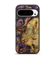 Pixel 9 Wood Phone Case - Lakisha (Purple, 725887)