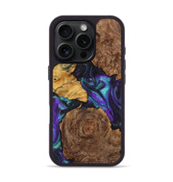 iPhone 16 Pro Wood Phone Case - Dayanara (Purple, 725888)