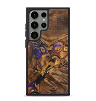 Galaxy S24 Ultra Wood Phone Case - Herman (Purple, 725889)