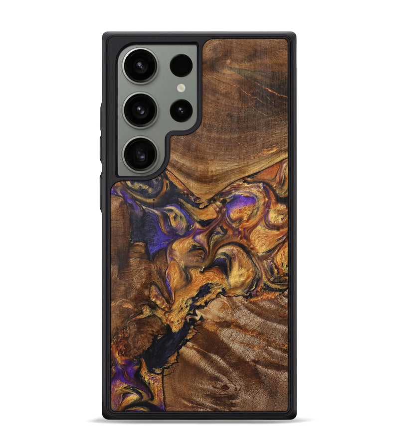 Galaxy S24 Ultra Wood Phone Case - Herman (Purple, 725889)