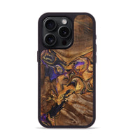 iPhone 15 Pro Wood Phone Case - Herman (Purple, 725889)