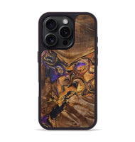 iPhone 16 Pro Wood Phone Case - Herman (Purple, 725889)