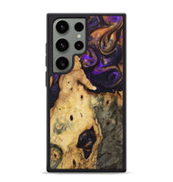 Galaxy S24 Ultra Wood Phone Case - Vicky (Purple, 725894)