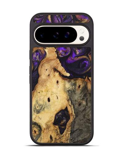 Pixel 9 Pro Wood Phone Case - Vicky (Purple, 725894)