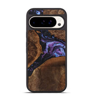 Pixel 9 Wood Phone Case - Billie (Purple, 725895)