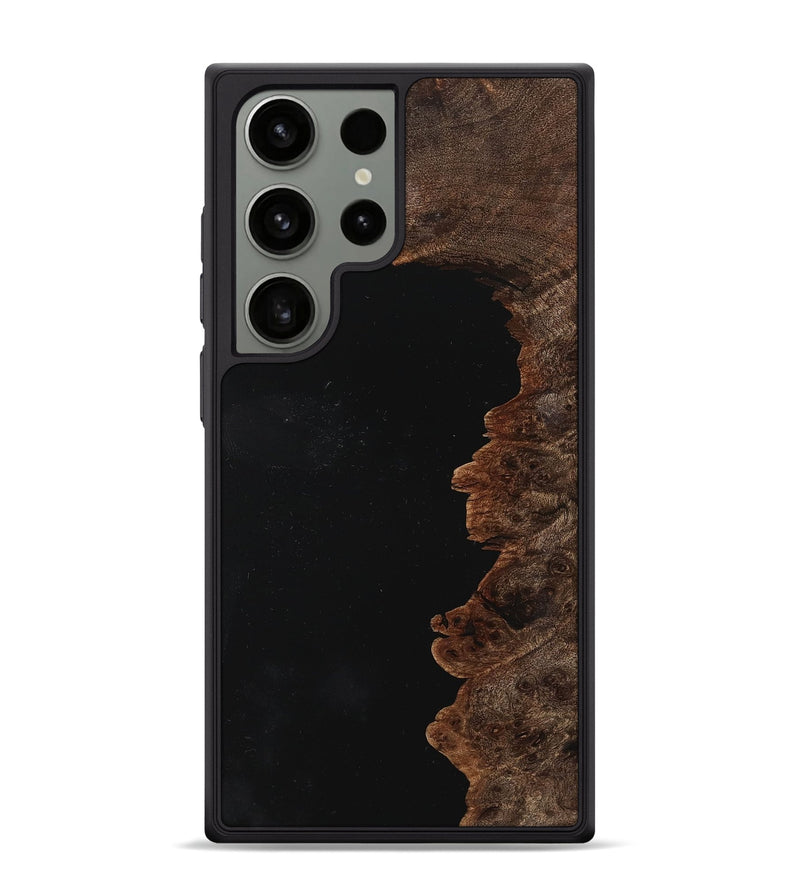 Galaxy S24 Ultra Wood Phone Case - Kelly (Pure Black, 725907)