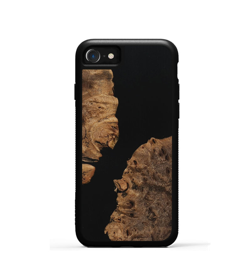 iPhone SE Wood Phone Case - Zayn (Pure Black, 725915)