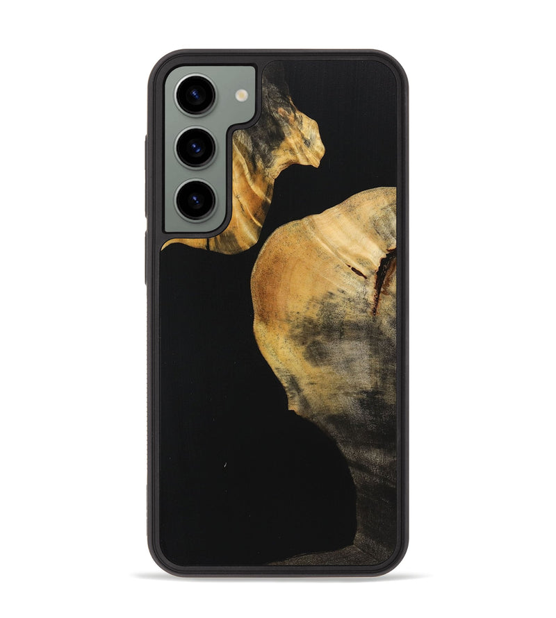 Galaxy S23 Plus Wood Phone Case - Staci (Pure Black, 725918)