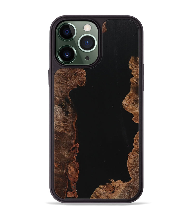 iPhone 13 Pro Max Wood Phone Case - Kali (Pure Black, 725928)