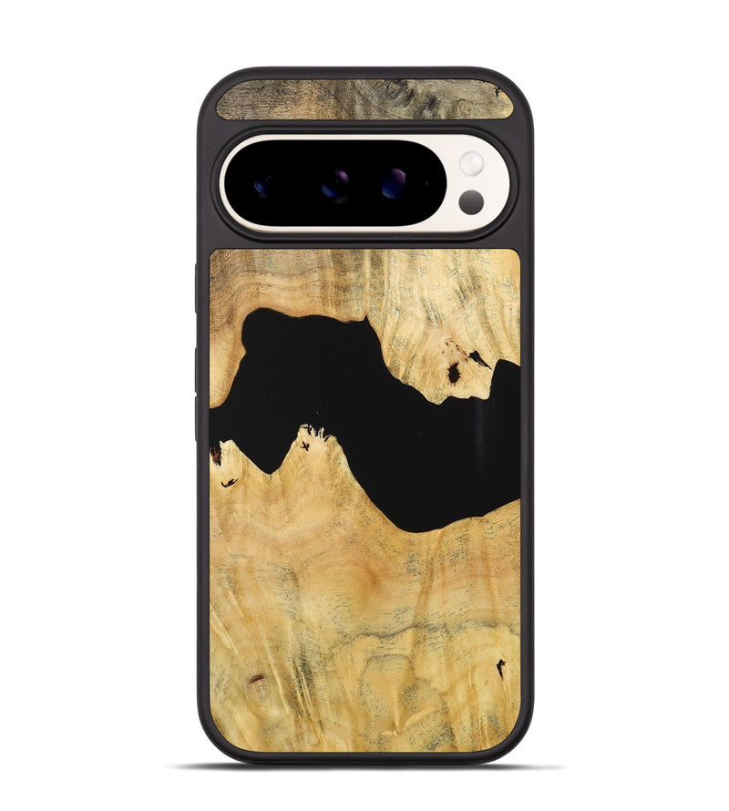 Pixel 9 Wood Phone Case - Patrick (Pure Black, 725930)