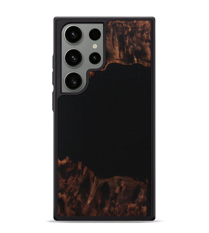 Galaxy S24 Ultra Wood Phone Case - Cathy (Pure Black, 725935)