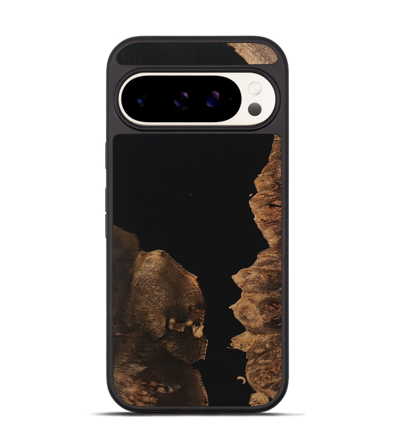 Pixel 9 Wood Phone Case - Hannah (Pure Black, 725937)