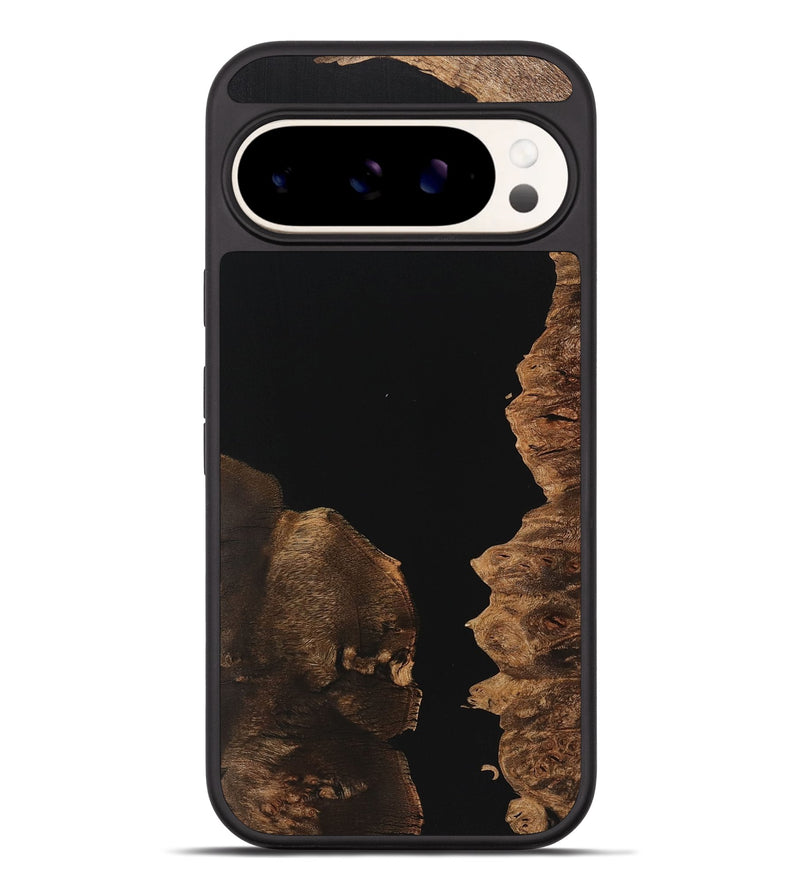 Pixel 9 Pro XL Wood Phone Case - Hannah (Pure Black, 725937)