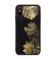 iPhone Xs Max Wood Phone Case - Patricia (Pure Black, 725941)