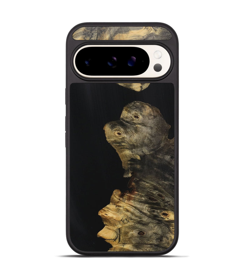 Pixel 9 Wood Phone Case - Patricia (Pure Black, 725941)