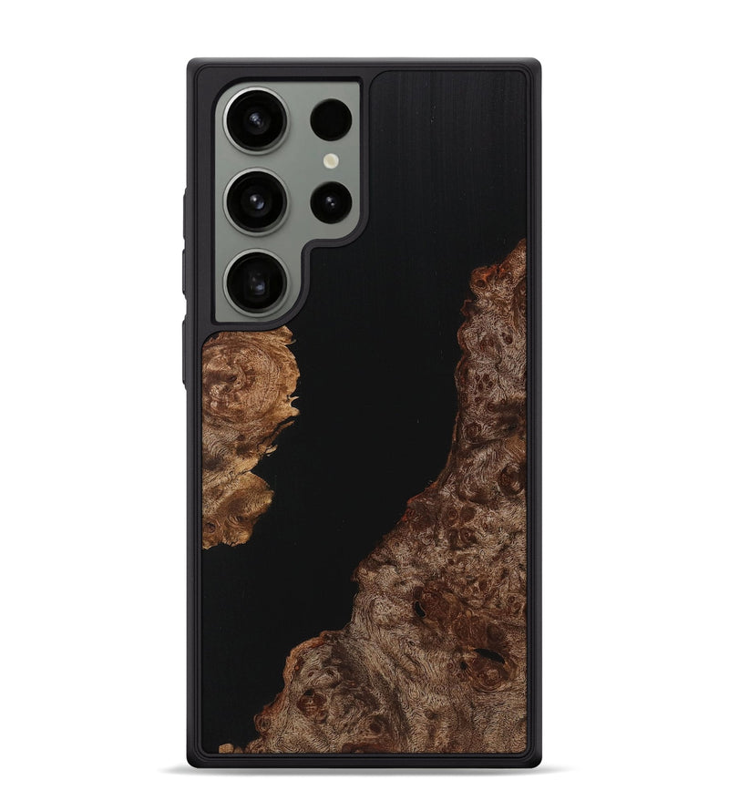 Galaxy S24 Ultra Wood Phone Case - Tyler (Pure Black, 725948)