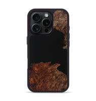 iPhone 16 Pro Wood Phone Case - Robin (Pure Black, 725951)