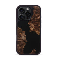 iPhone 16 Pro Wood Phone Case - Analia (Pure Black, 725952)