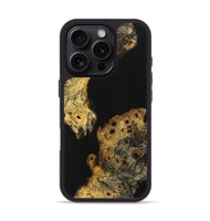 iPhone 16 Pro Wood Phone Case - Frankie (Pure Black, 725954)