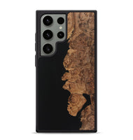 Galaxy S24 Ultra Wood Phone Case - Elyse (Pure Black, 725957)