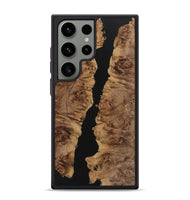 Galaxy S24 Ultra Wood Phone Case - Juanita (Pure Black, 725959)