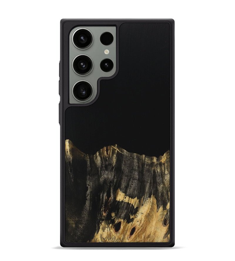 Galaxy S24 Ultra Wood Phone Case - Leroy (Pure Black, 725960)