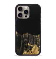 iPhone 15 Pro Max Wood Phone Case - Leroy (Pure Black, 725960)