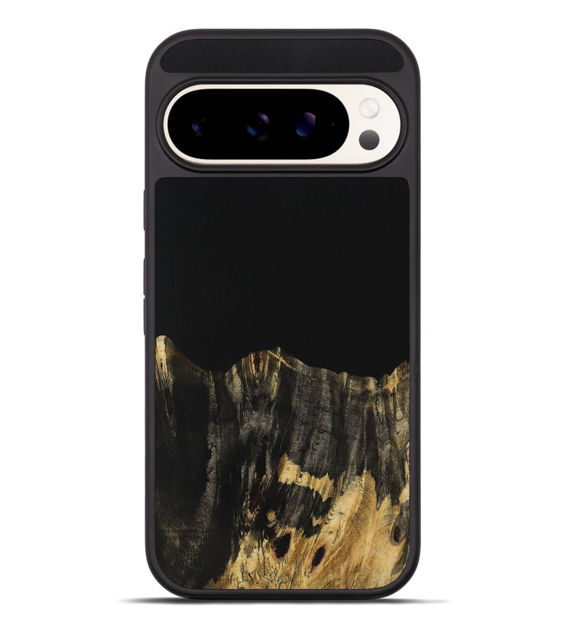 Pixel 9 Pro XL Wood Phone Case - Leroy (Pure Black, 725960)