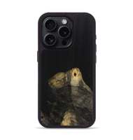 iPhone 15 Pro Wood Phone Case - Pauline (Pure Black, 725964)